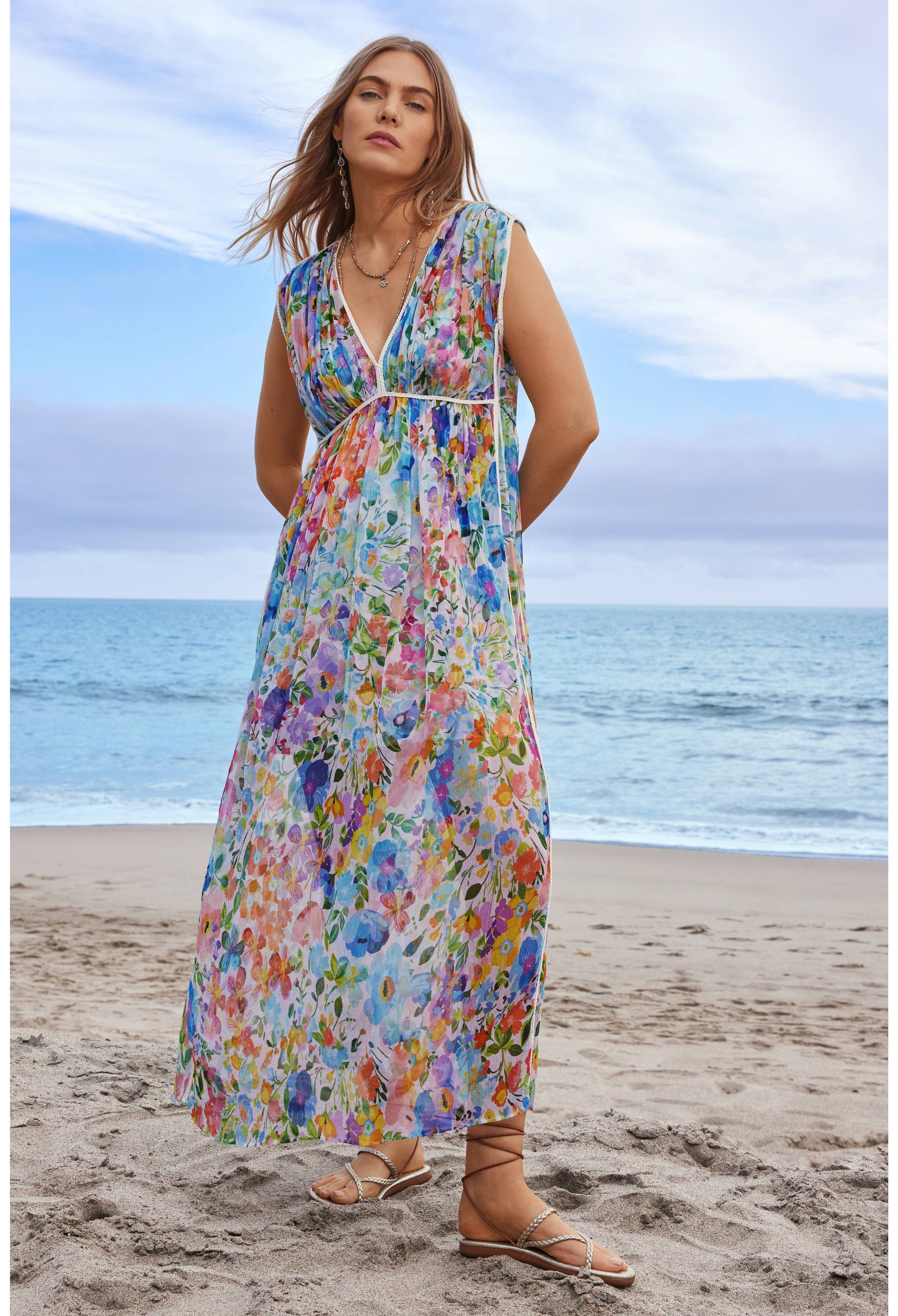 Dylane Maxi Dress - Wild Blooms