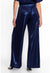 Bristol Knit Pant - Metallic Sapphire Blue