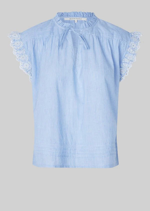 Laure Frill Detail Top