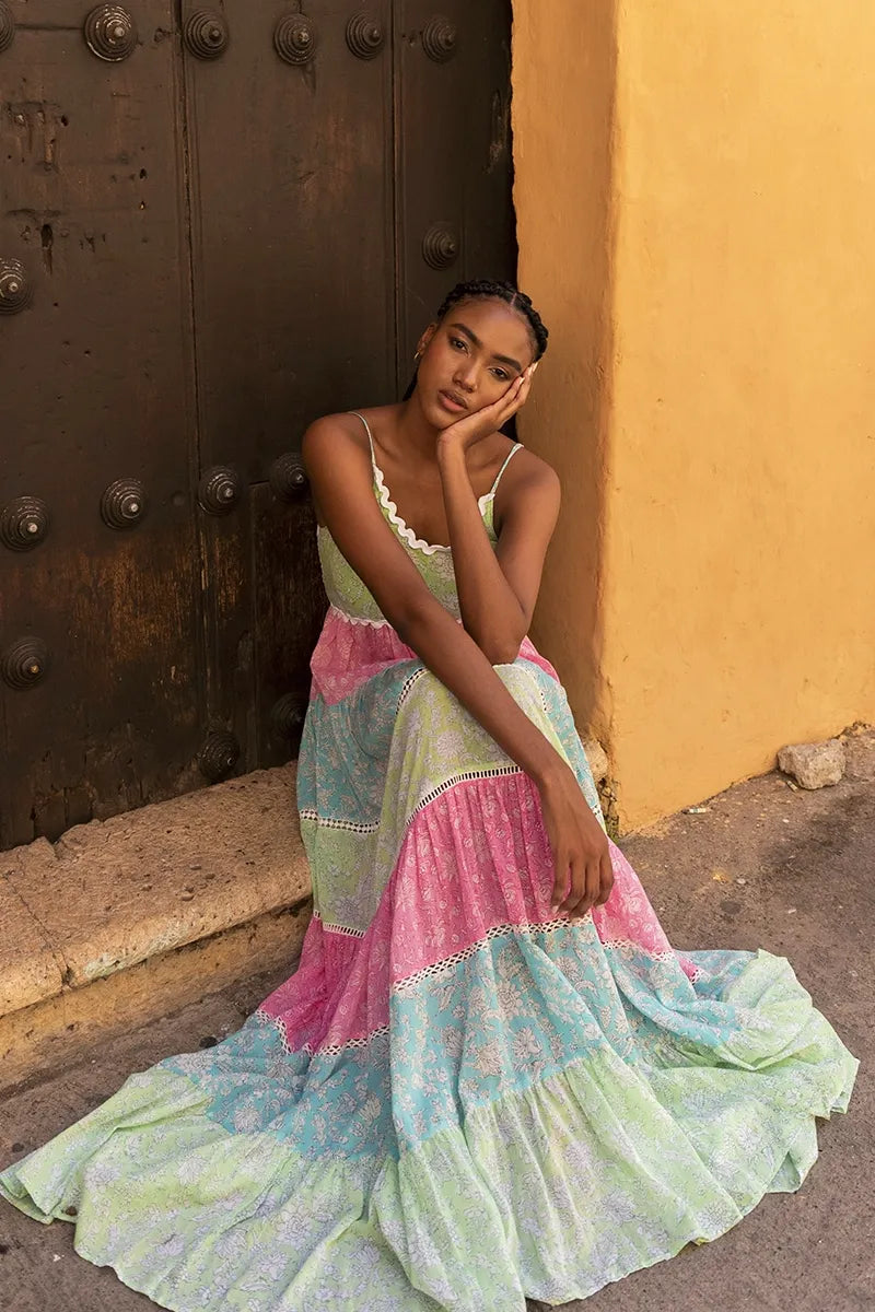 Sandra Long Dress
