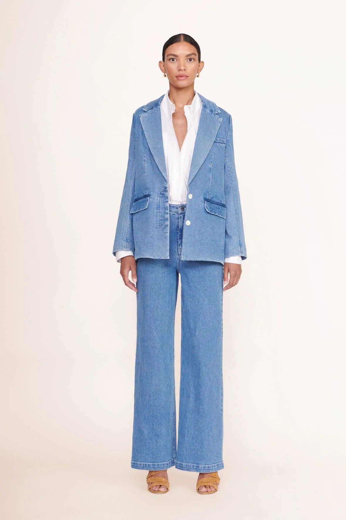 Maxwell Blazer - Medium Wash