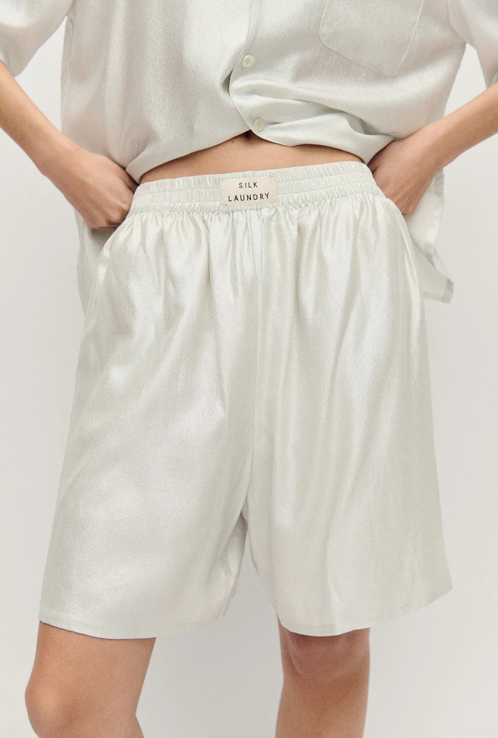 Boxer Short - Silver Foil