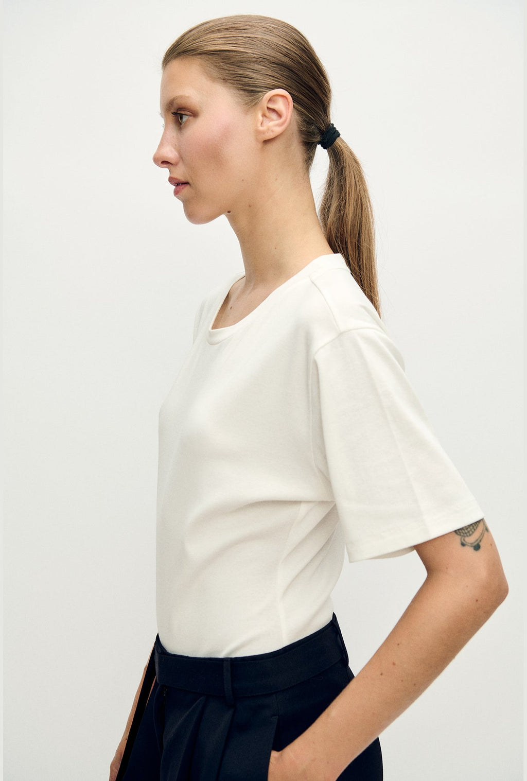 Bodysuit Tee White