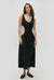 Doilies Scoop Neck Dress Black