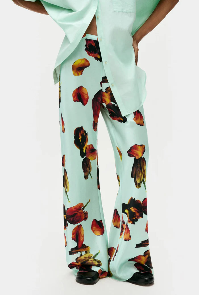 Bias Cut Pants - Tulipa Dew