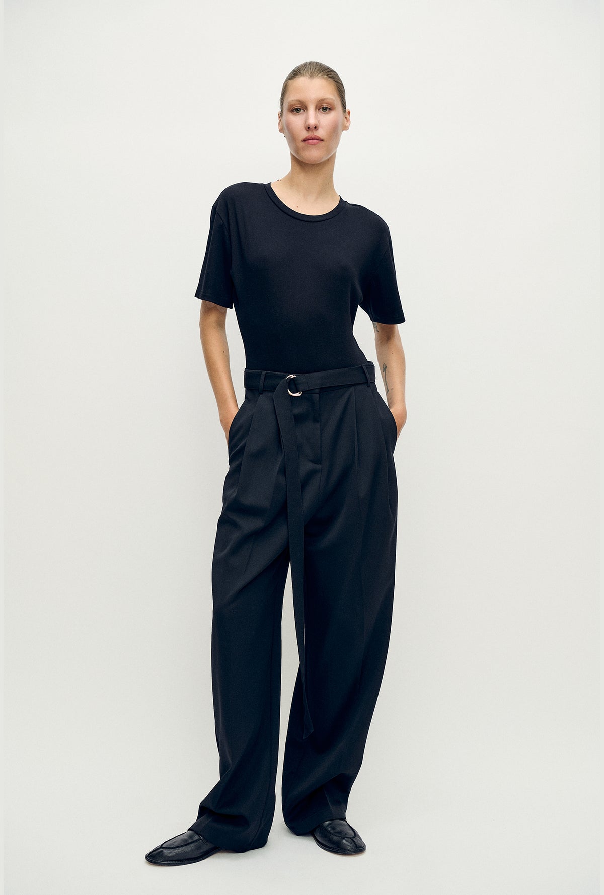 Bodysuit Tee Black