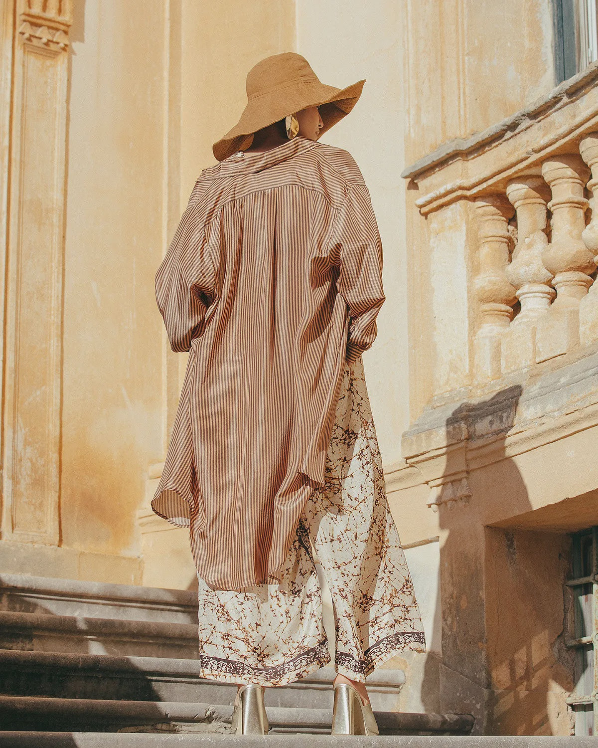 Hiva Shirt Dress Chocolate/Earth