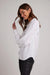 Pin Tucked Button Down - White