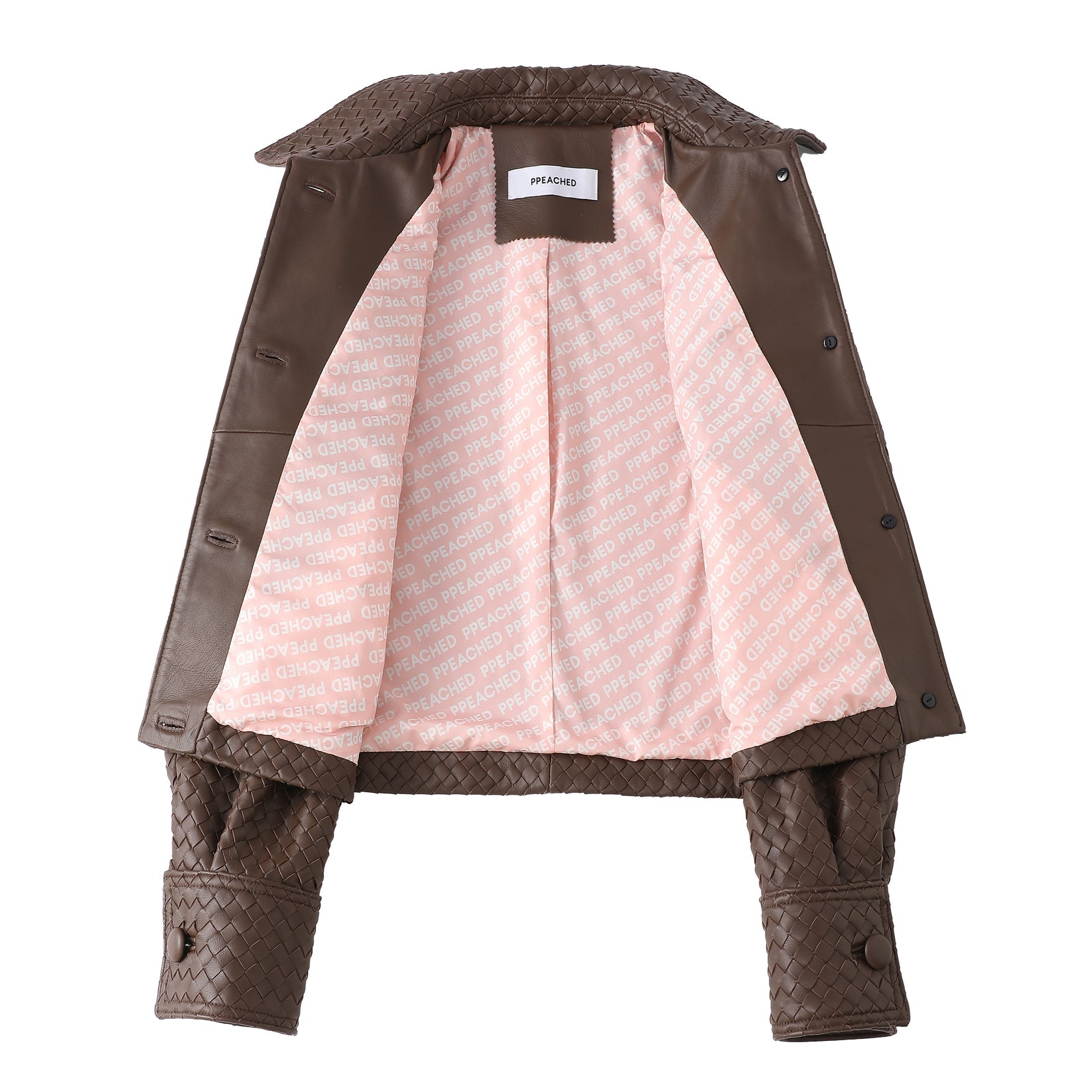 Hera Woven Jacket - Chocolate