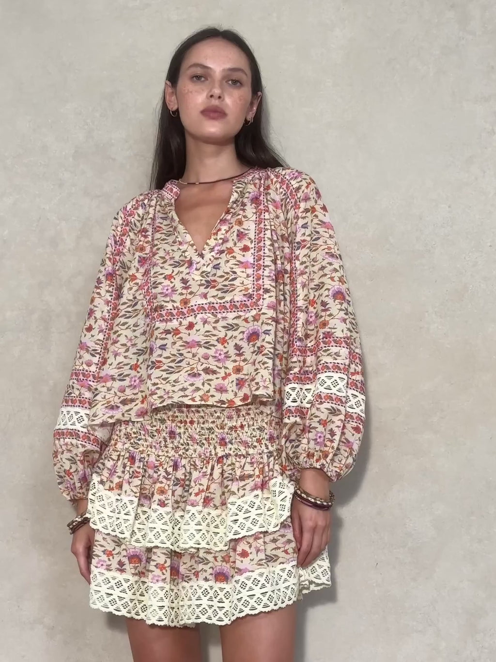 Soraya Smock Blouse
