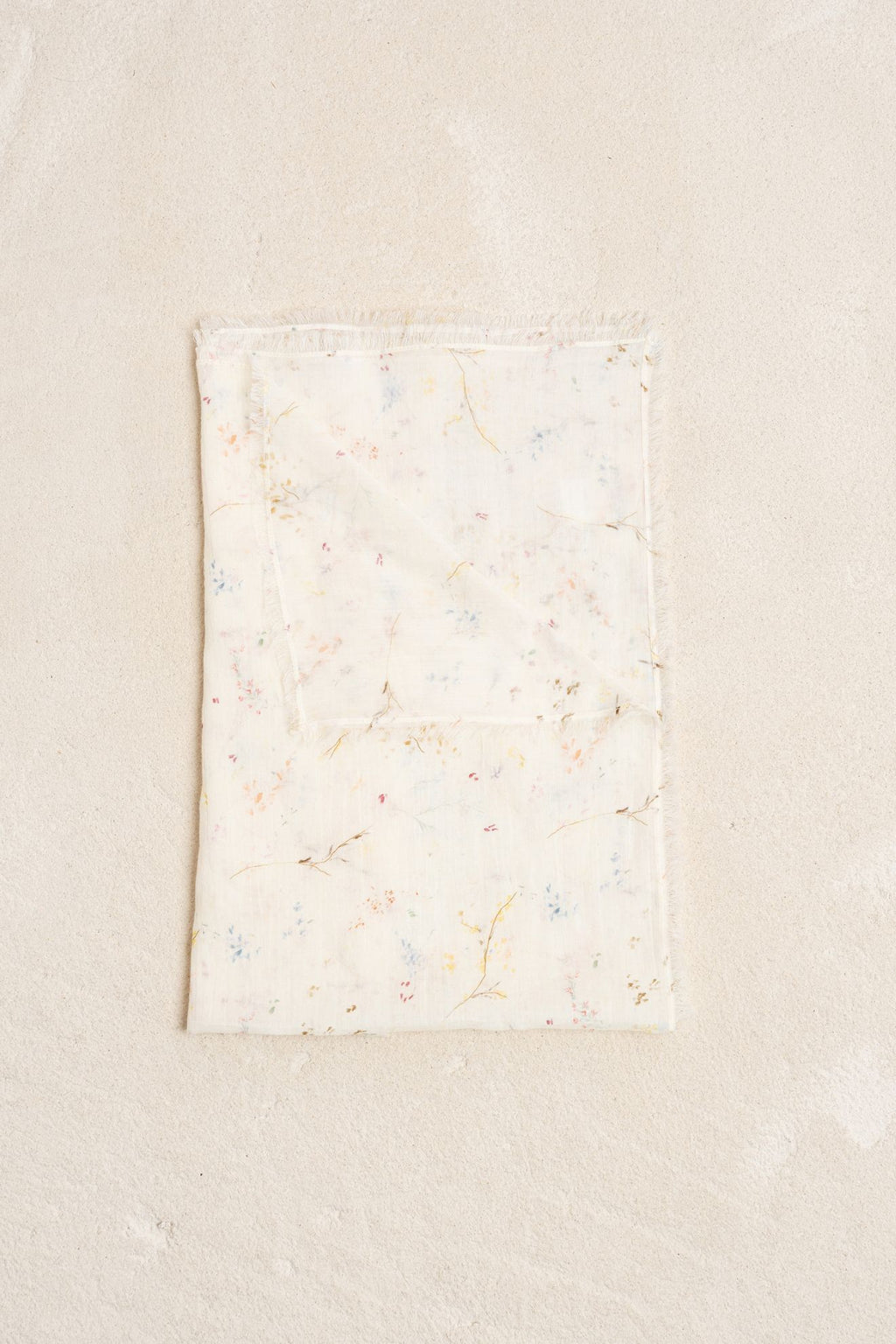 Crudo Cotton Voile Scarf