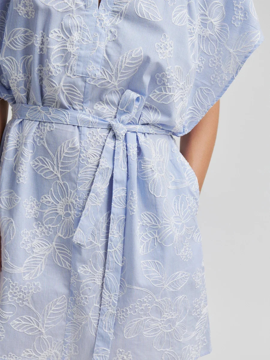 Aubrey Drawstring Waist Dress