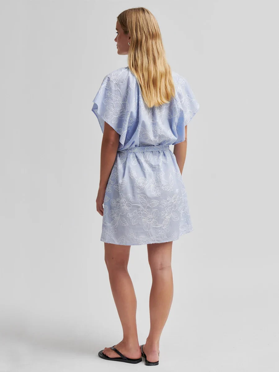 Aubrey Drawstring Waist Dress