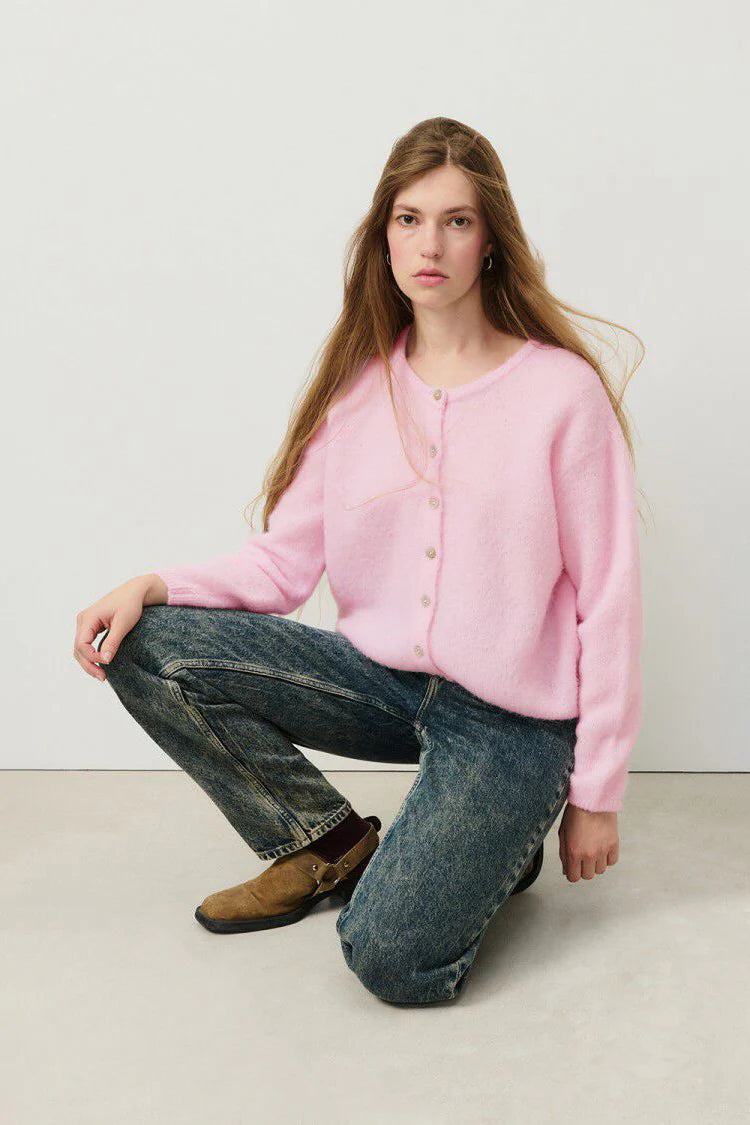 Vitow Round Neck Cardigan
