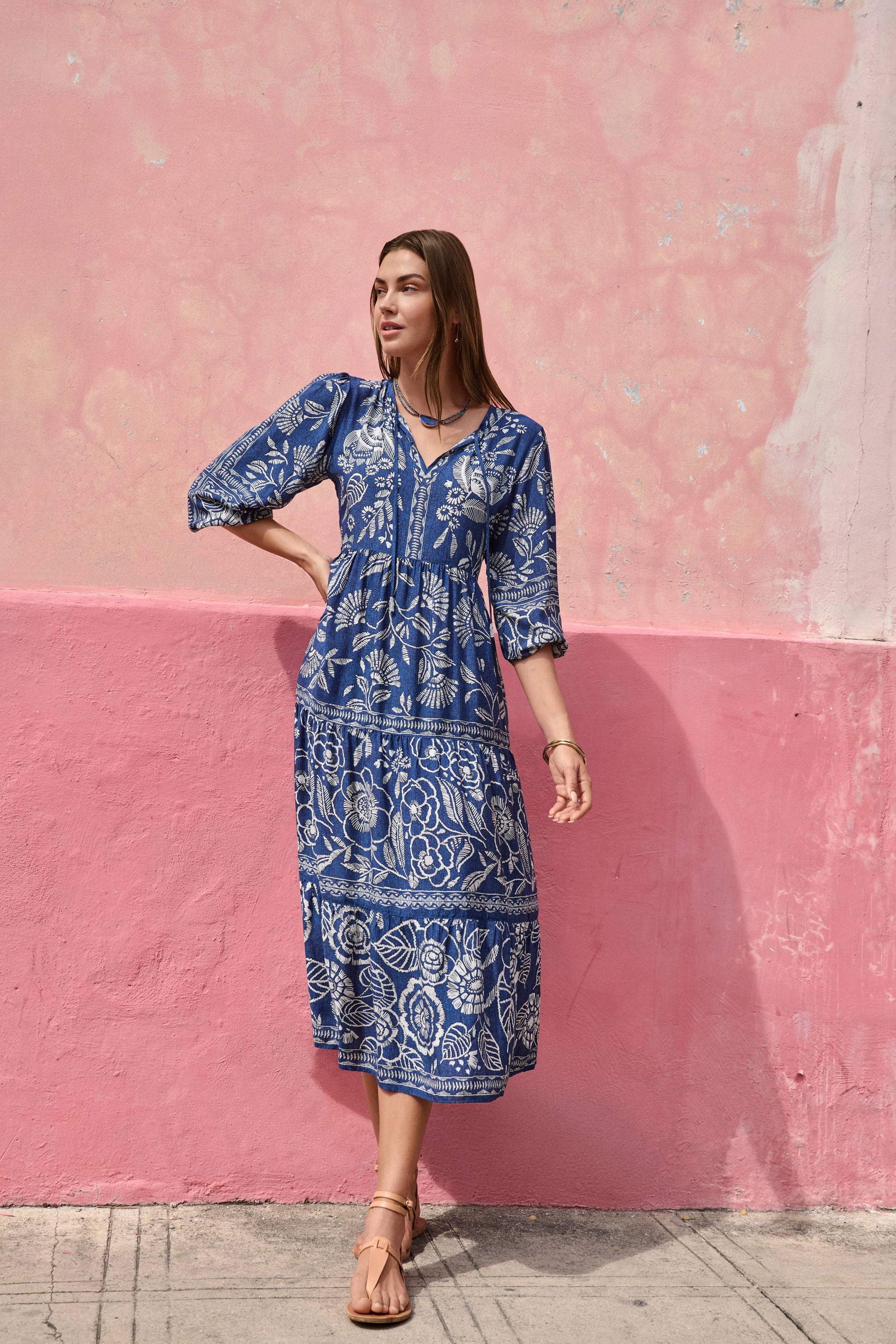 Tiered House Dress (Slip) - Vaelis