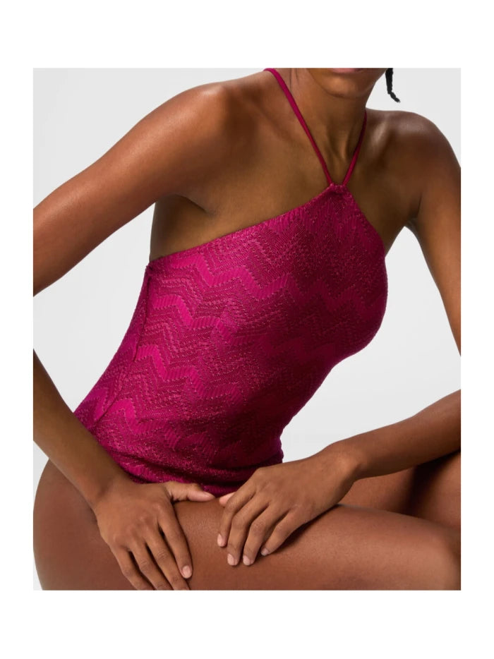 Pink Chevron Onepiece