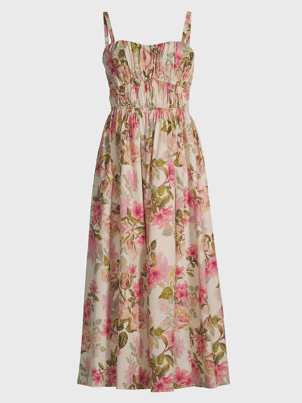 Asmara Poplin Midi Dress