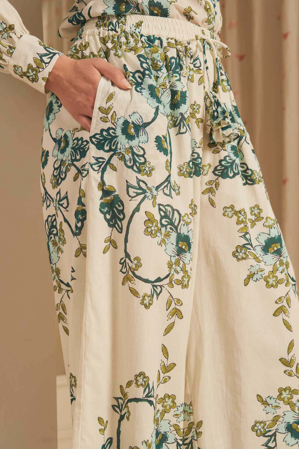Asha Pant - Jasmine - Azul
