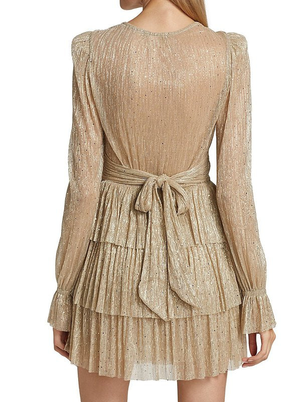Felicie Gold Dress