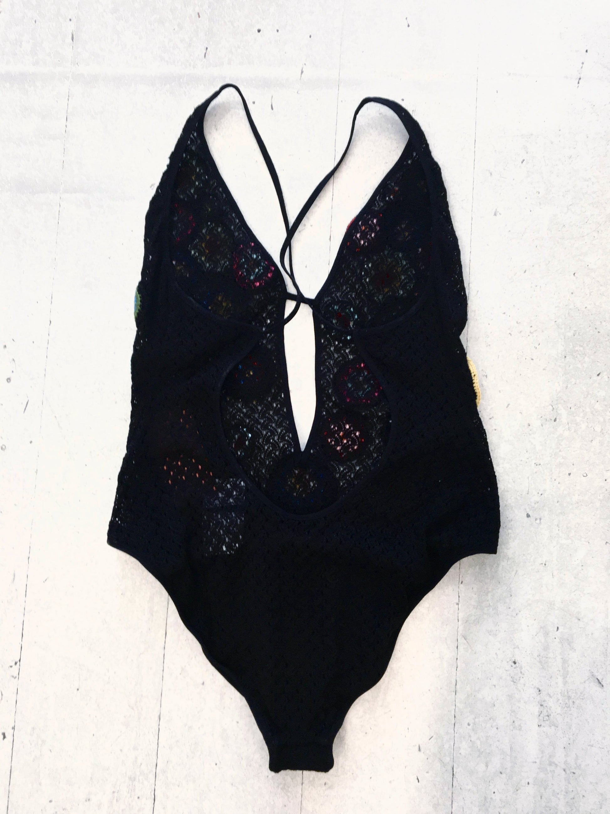 Crochet circle bathing suit
