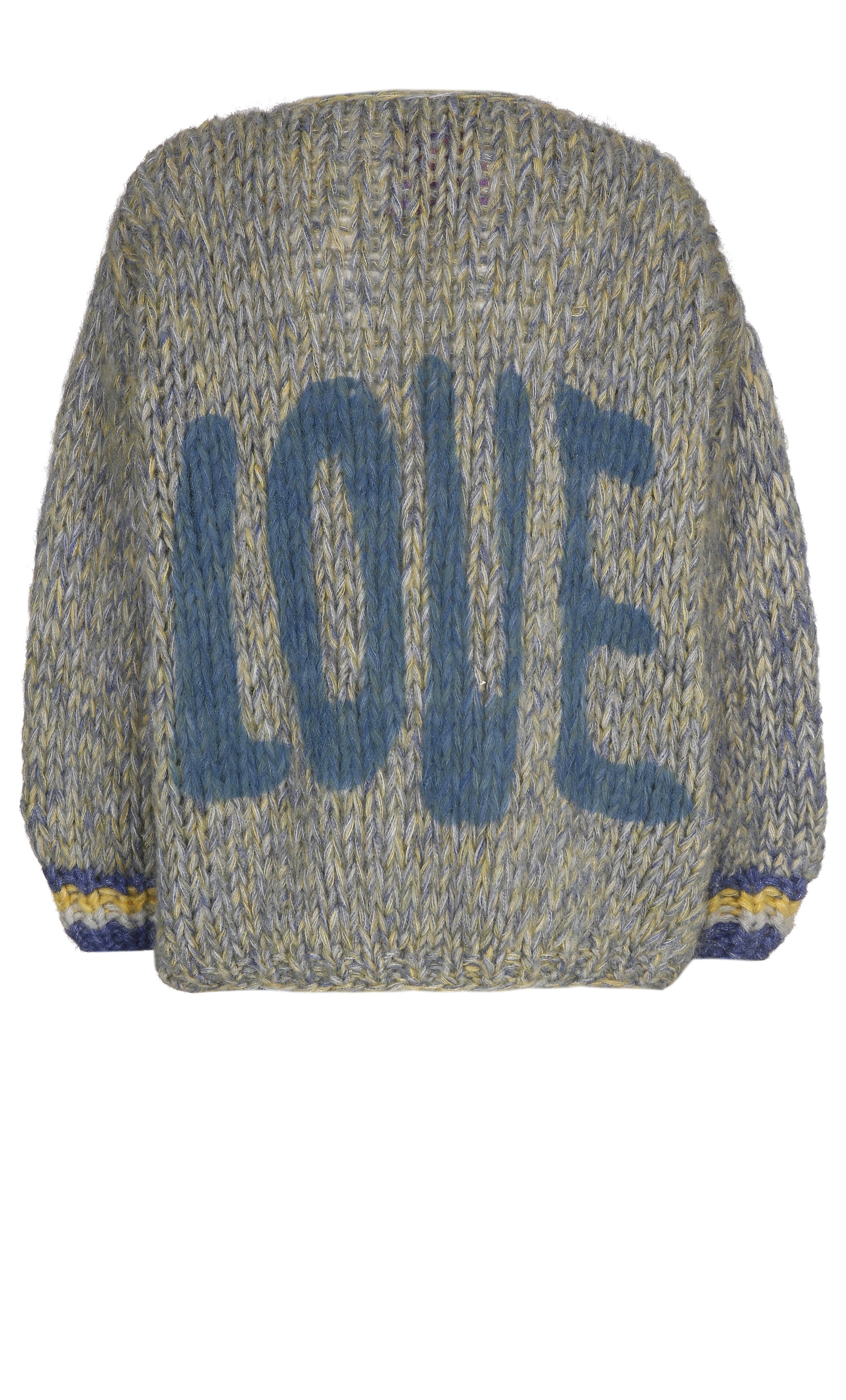 Blue/Gray Grafitti Cardigan