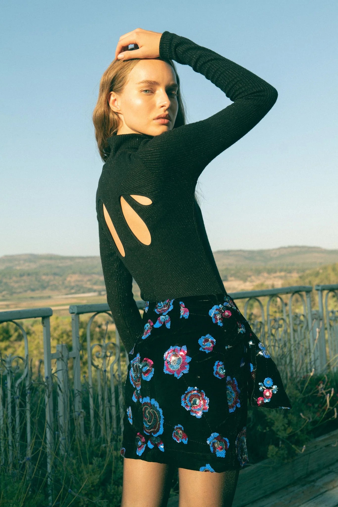 Helmi Black Skirt