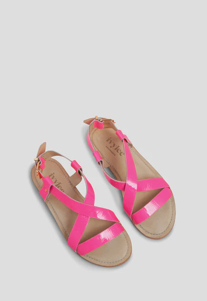 Laura Patent Pink Sandal