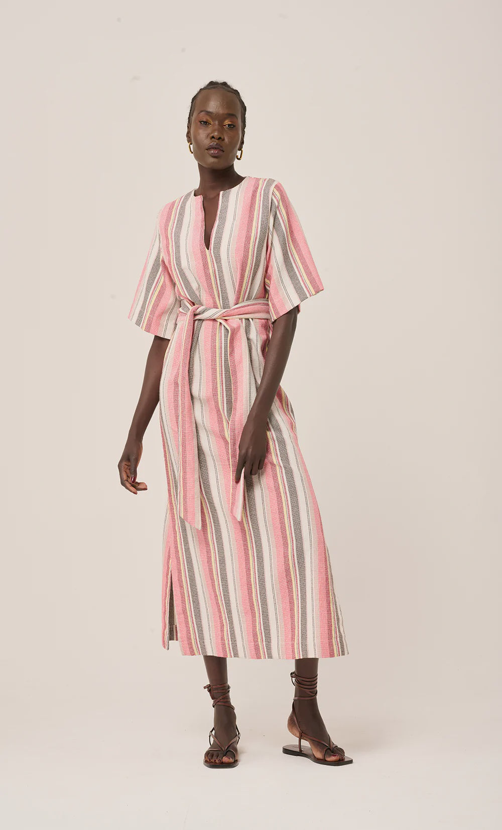 Beachcomber Stripe Kaftan -  Long