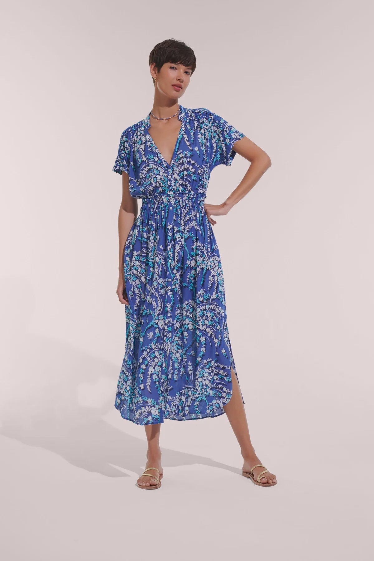 Becky Long Dress - Royal Palmery