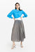 Look Lurex Pleated Skirt