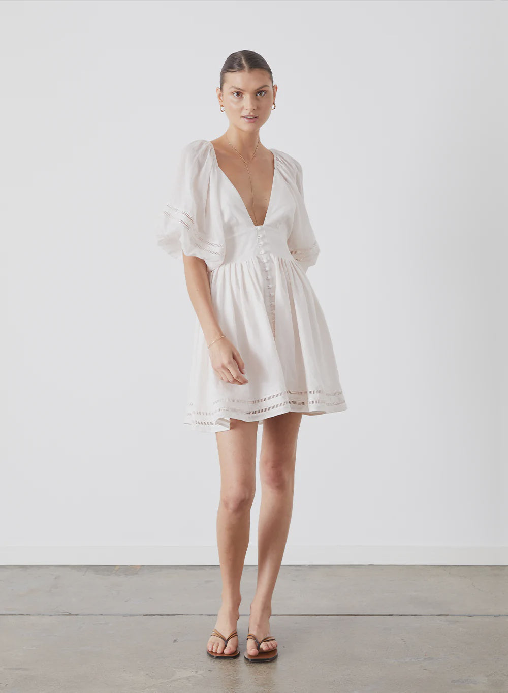 Julianne Linen Ramie Dress