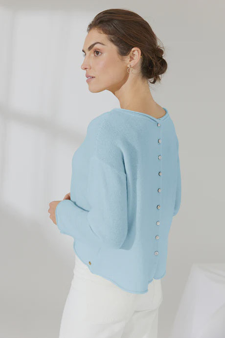 Mia Reverse Button Cardi