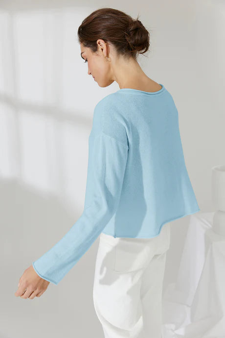 Mia Reverse Button Cardi