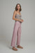 Molly Cotton Pant in Orchid