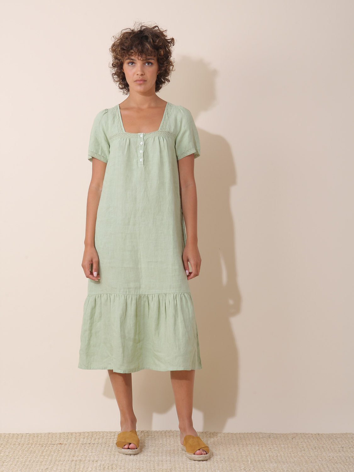 Romantic Hemp Dress
