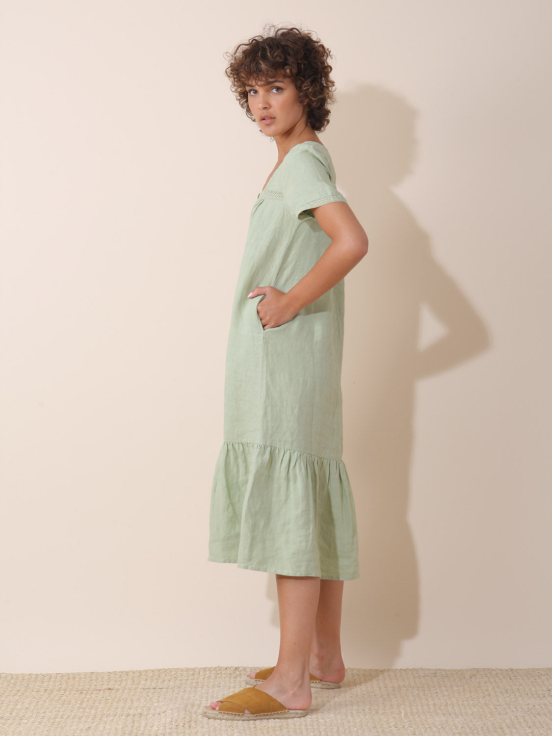 Romantic Hemp Dress