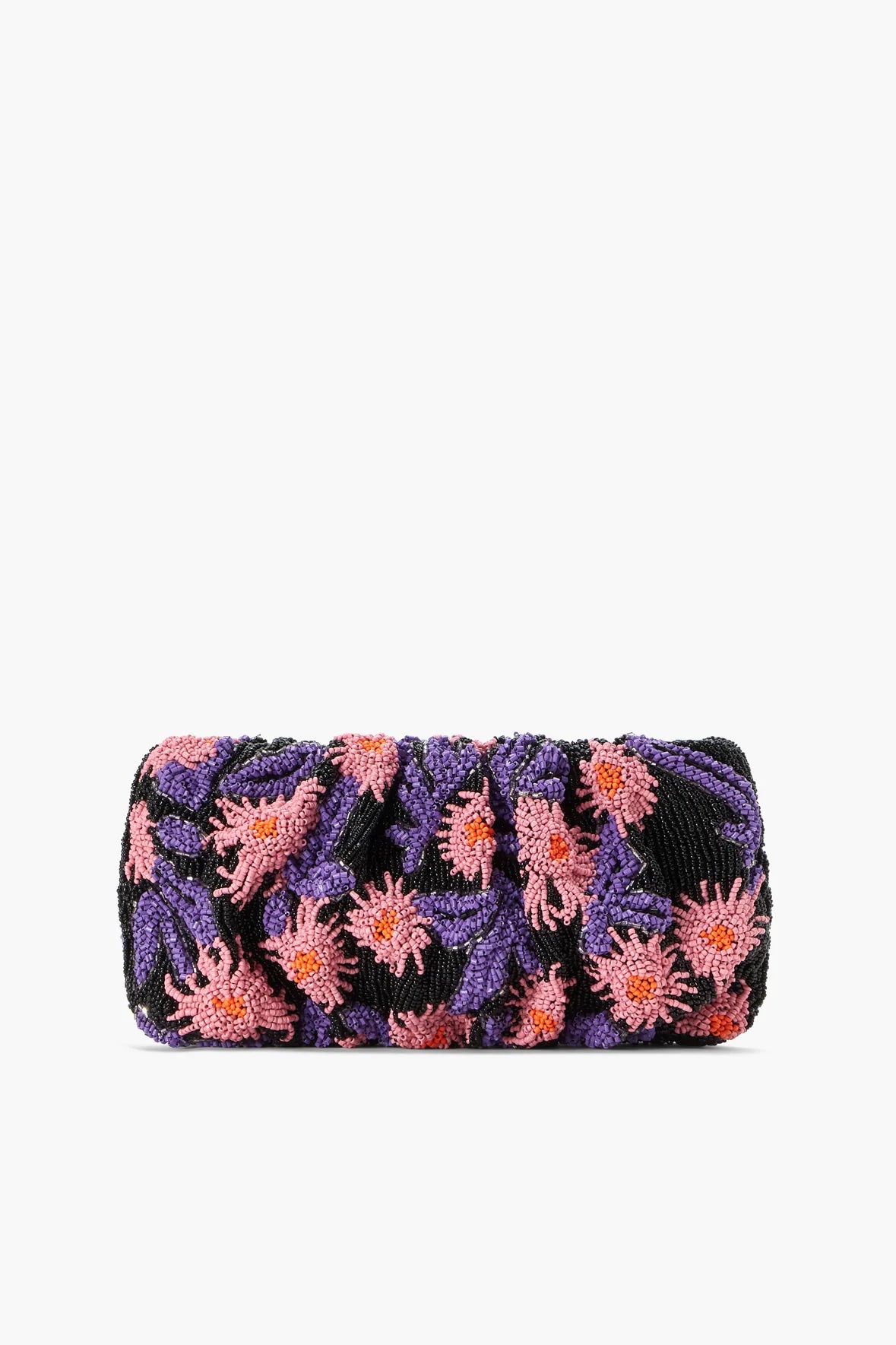 Beaded Bag Quartz Acid Floral