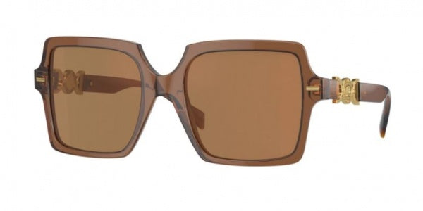Sunglasses 4441 - Brown w Orange Metallic