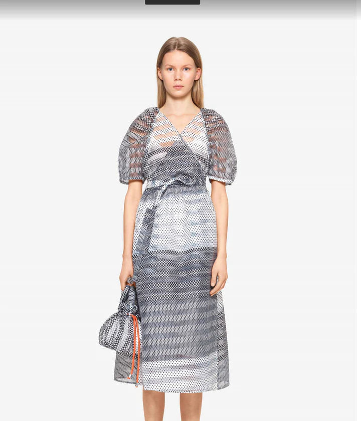 Adaliane Dress Dot Gradient
