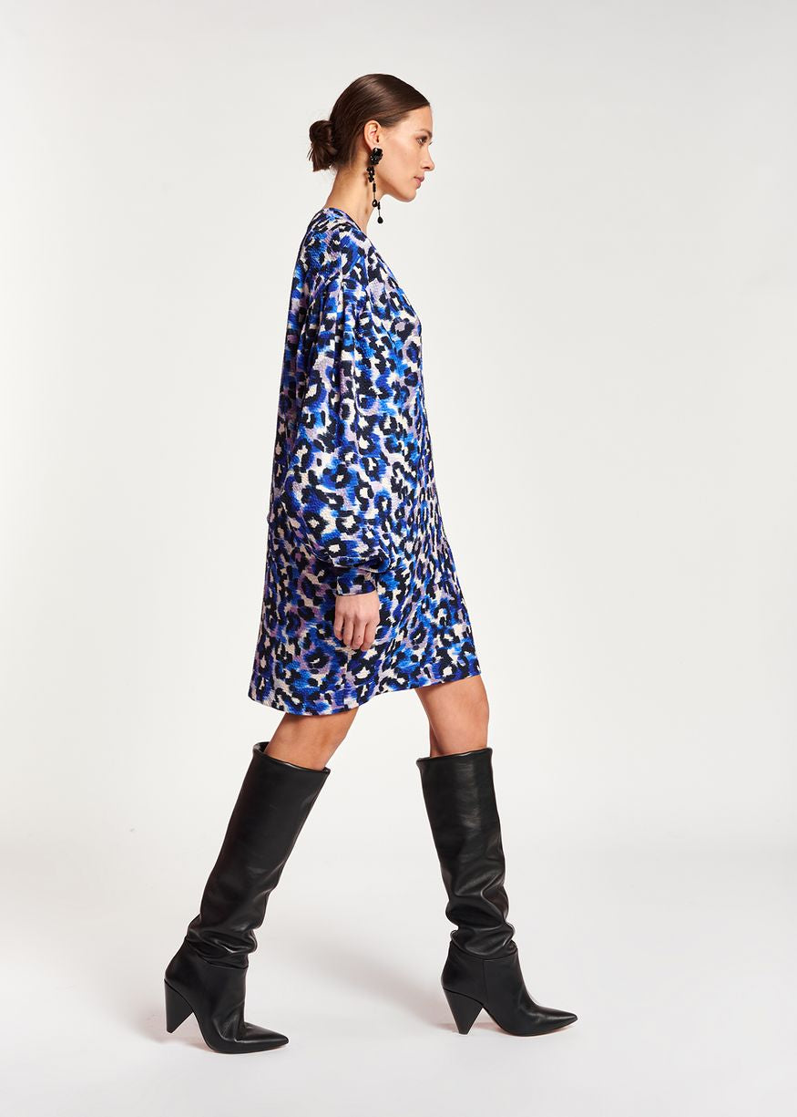 Ablurred Panther Dress