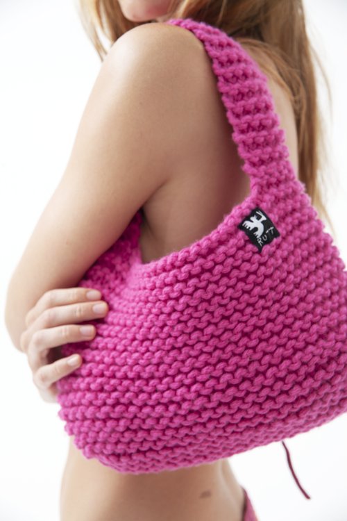 Clouds Bag - Fuchsia