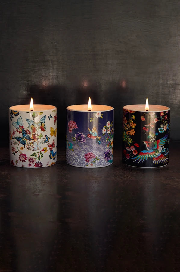 Malibu Rose Candle (Purple)