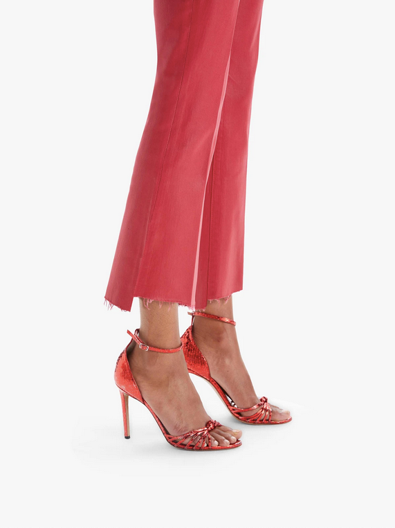 Insider Crop Step Fray Jeans