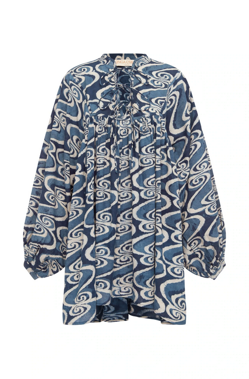 Vina Batik Mini Dress