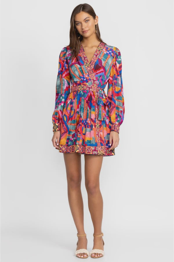 Summer Daydream Silk Mini Dress