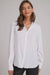 Pin Tucked Button Down - White