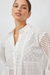 Juliette White Eyelet Top