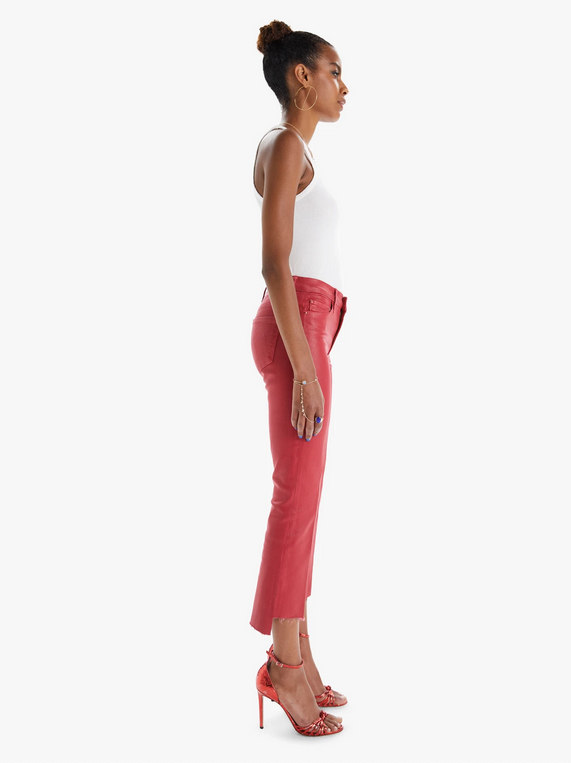 Insider Crop Step Fray Jeans