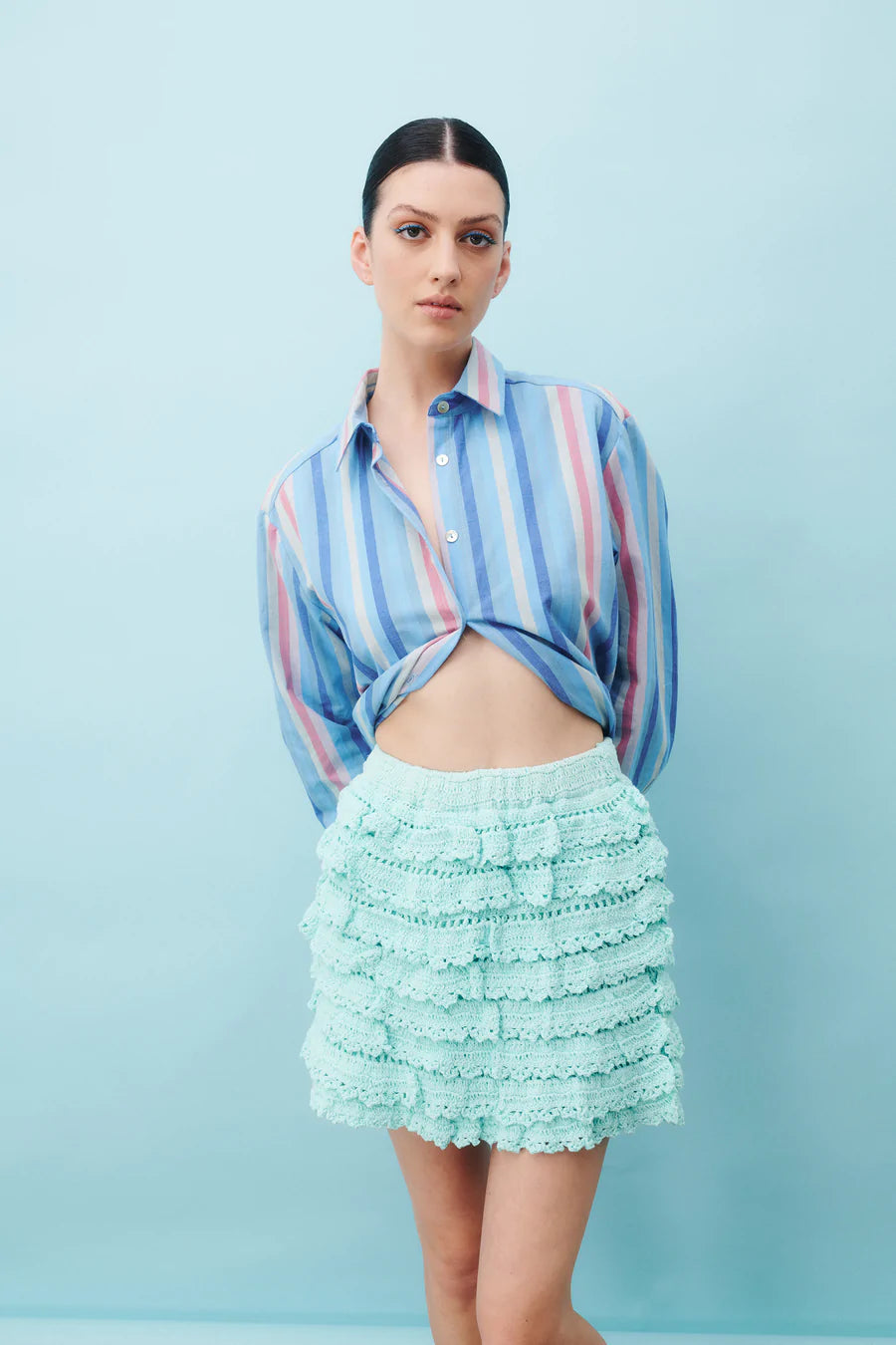 Wave Crocket Skirt/Top